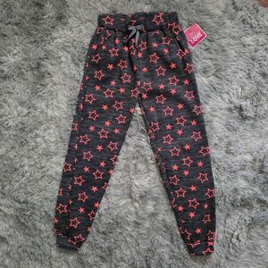 NWT Real Love Heart Print Sweatpants